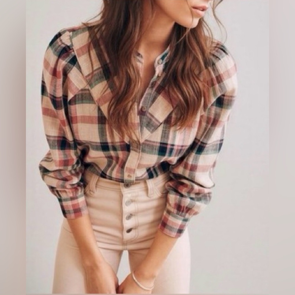 Rare 🇫🇷 Sézane Doria Shirt